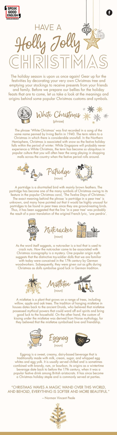 SPEAK GOOD ENGLISH NEWSLETTER DECEMBER 2017
